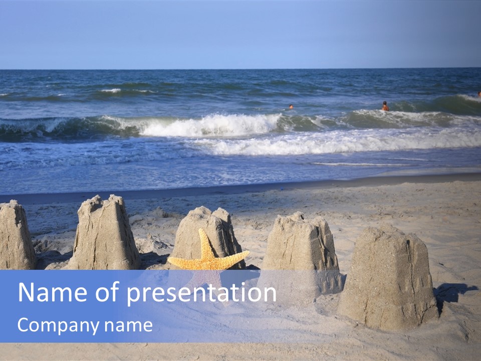 Tourism Resort Sunshine PowerPoint Template