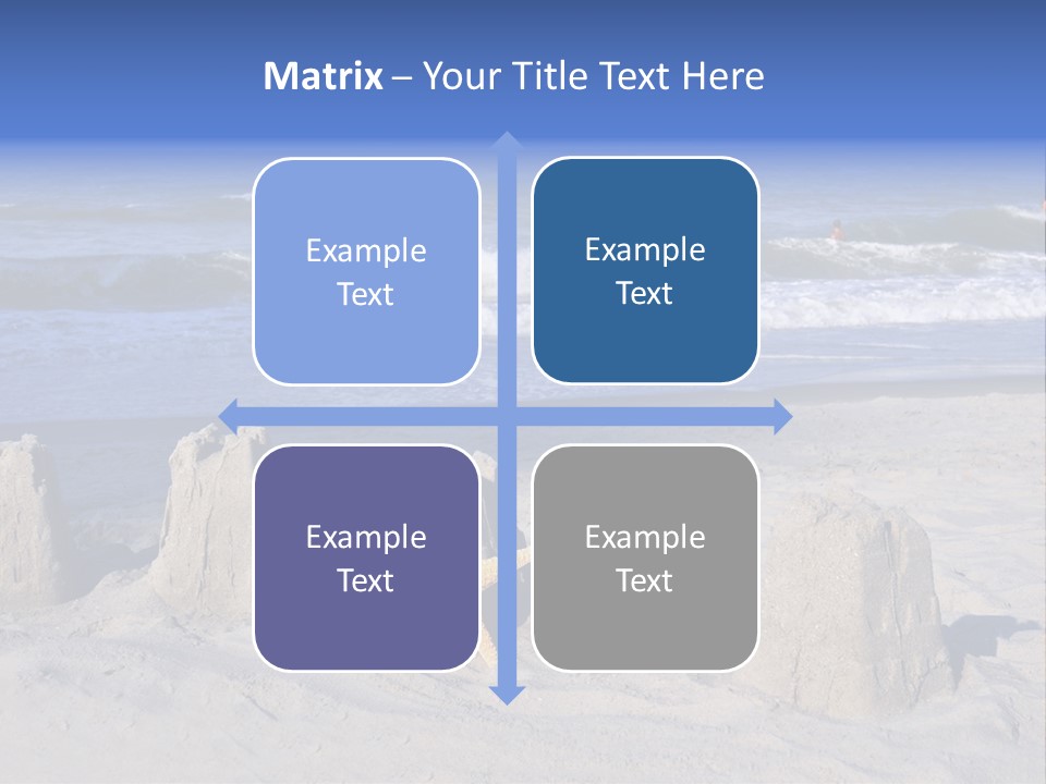 Tourism Resort Sunshine PowerPoint Template