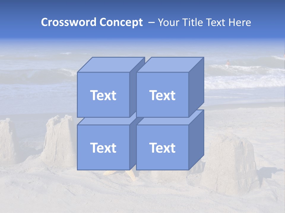 Tourism Resort Sunshine PowerPoint Template