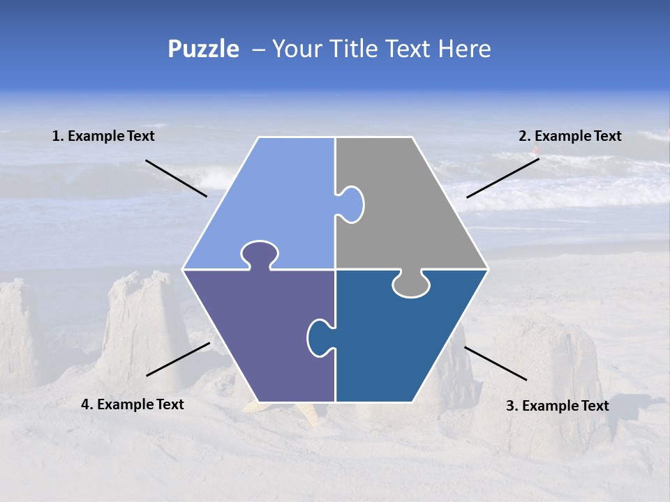 Tourism Resort Sunshine PowerPoint Template