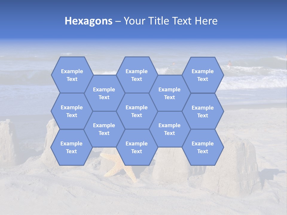 Tourism Resort Sunshine PowerPoint Template