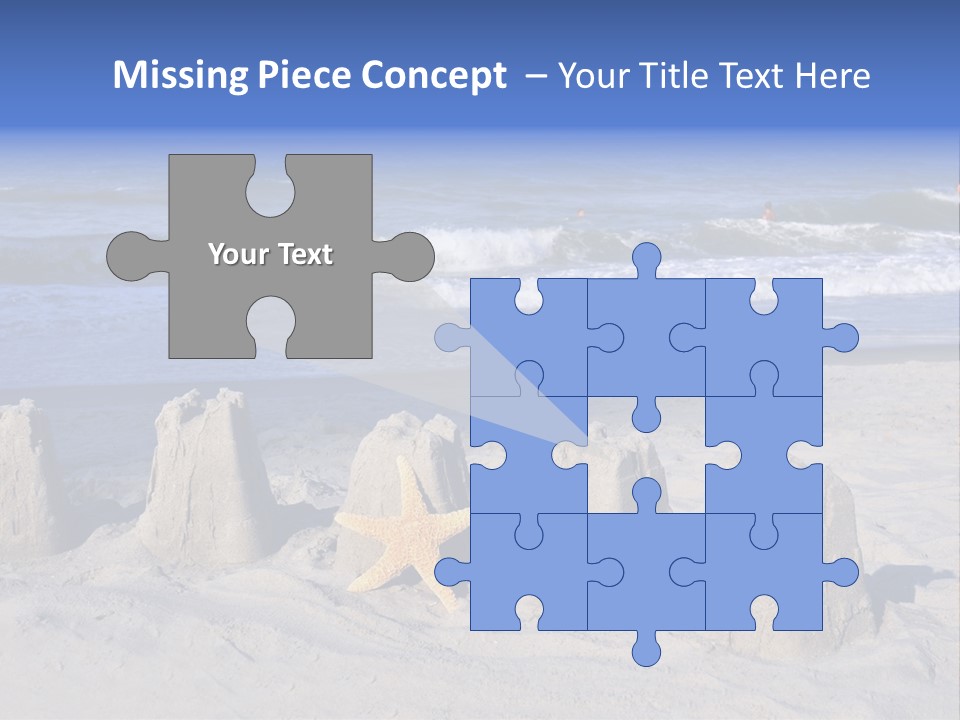 Tourism Resort Sunshine PowerPoint Template