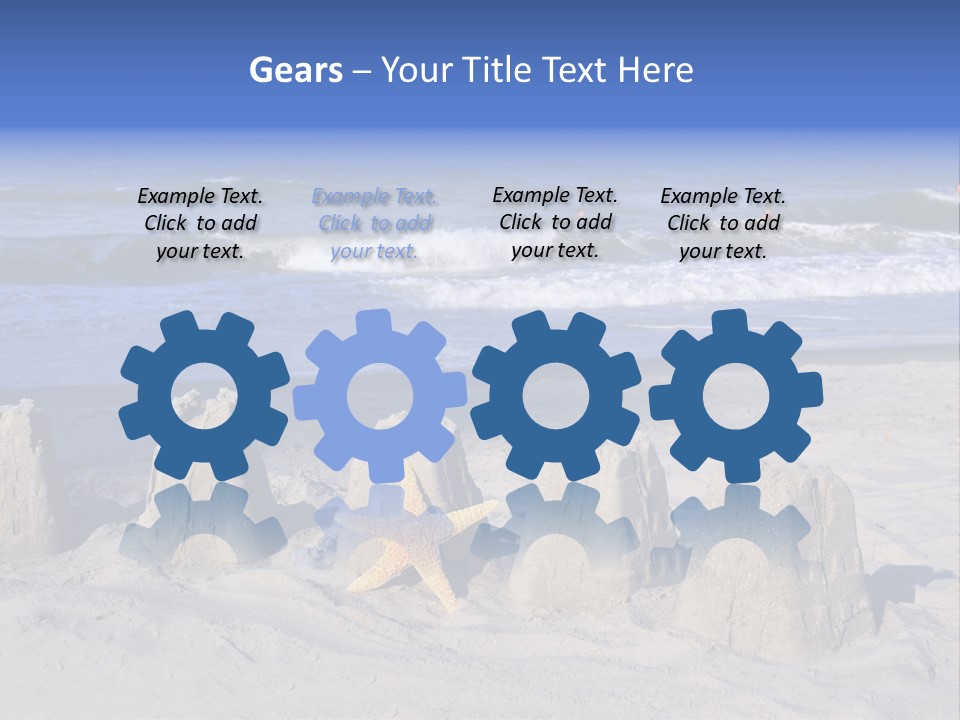 Tourism Resort Sunshine PowerPoint Template