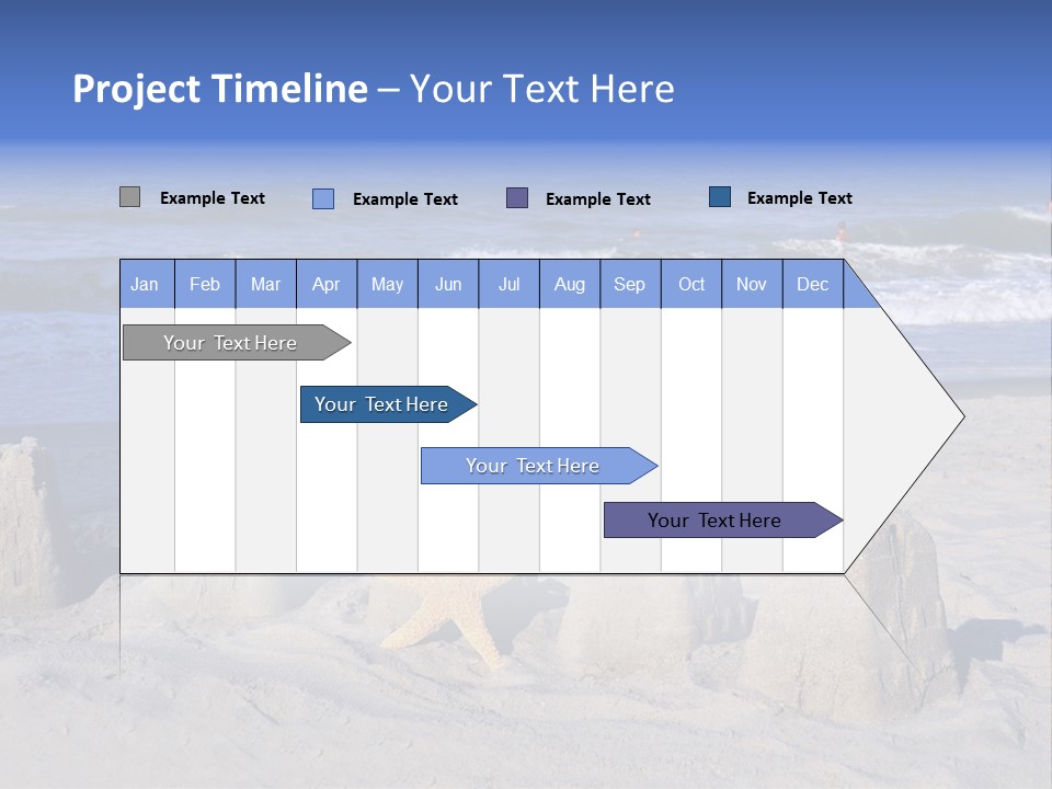 Tourism Resort Sunshine PowerPoint Template