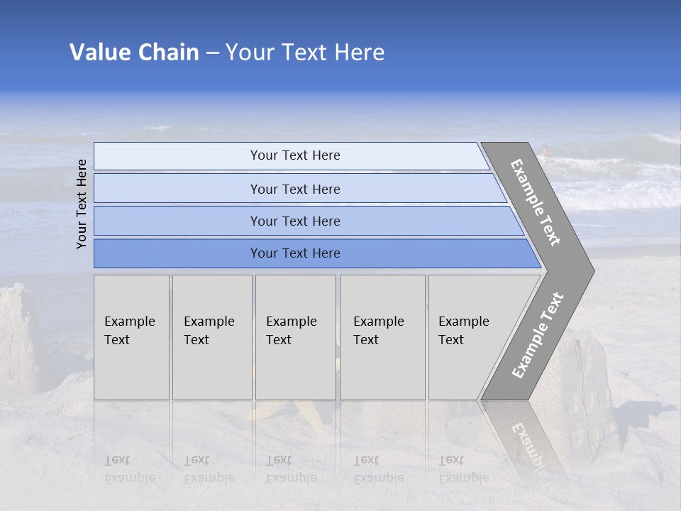 Tourism Resort Sunshine PowerPoint Template