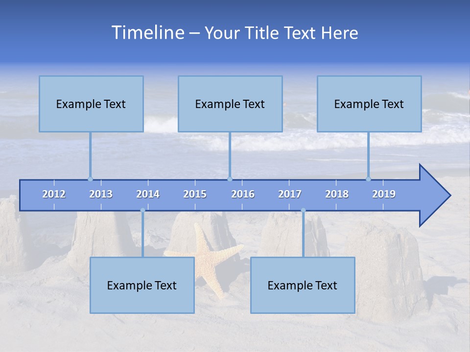 Tourism Resort Sunshine PowerPoint Template