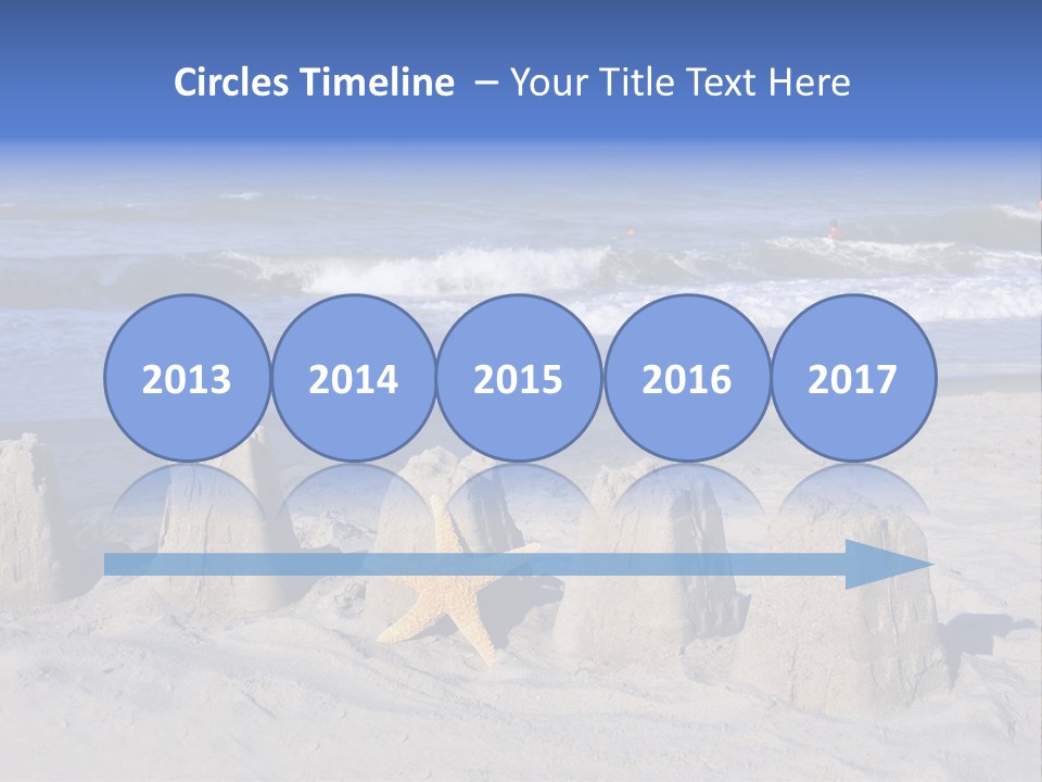 Tourism Resort Sunshine PowerPoint Template