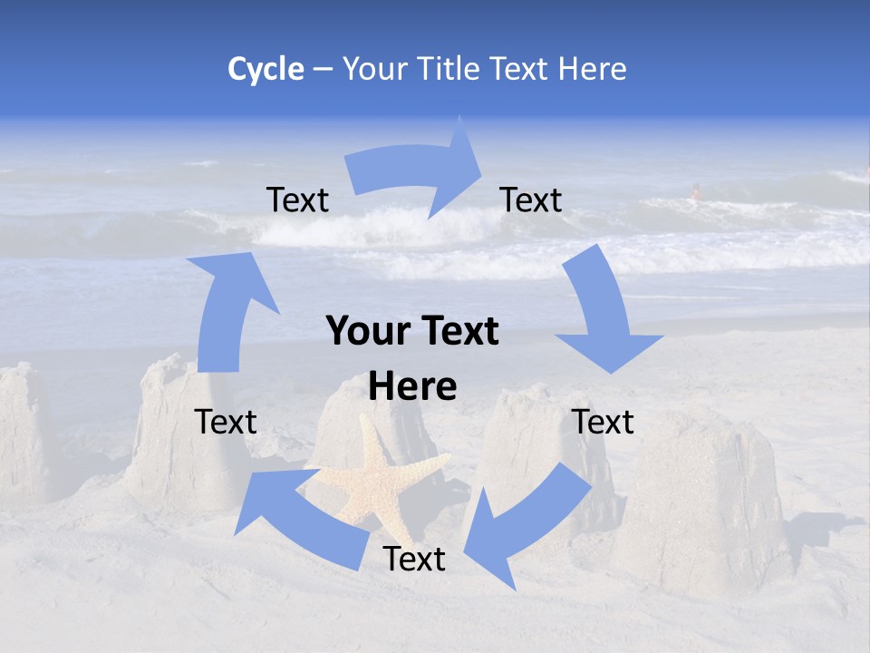 Tourism Resort Sunshine PowerPoint Template