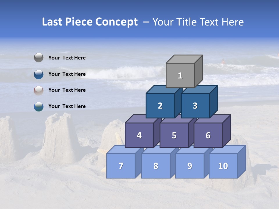 Tourism Resort Sunshine PowerPoint Template