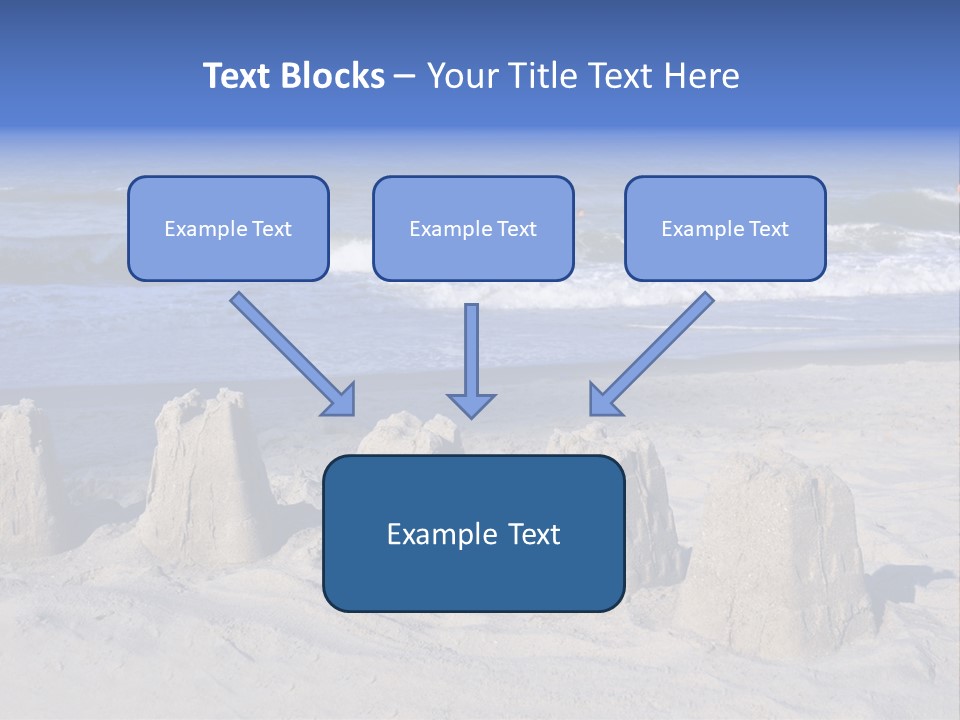 Tourism Resort Sunshine PowerPoint Template