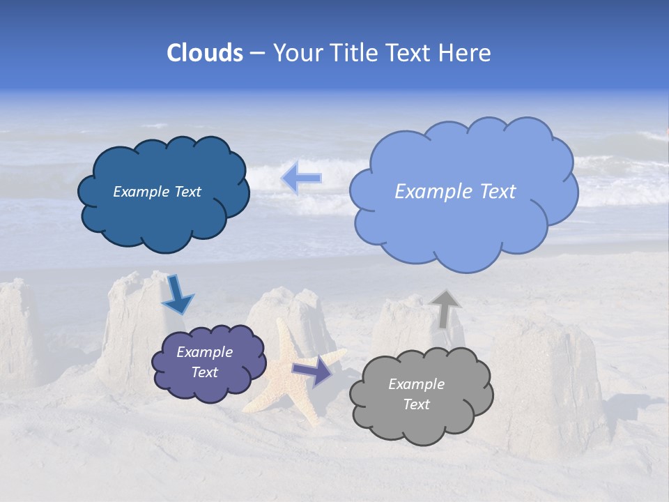 Tourism Resort Sunshine PowerPoint Template