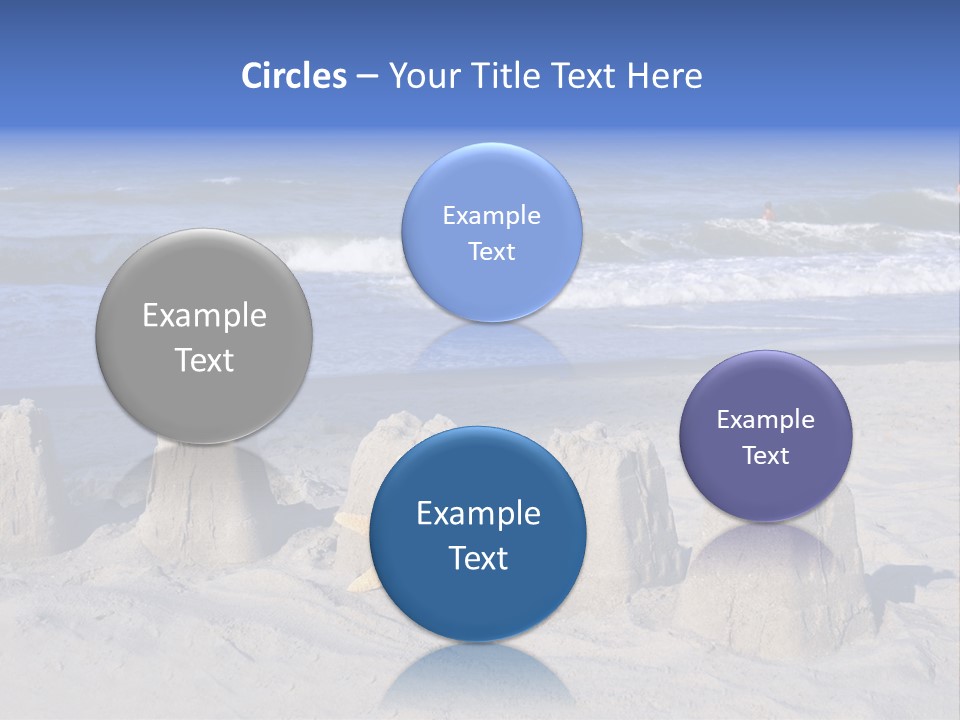 Tourism Resort Sunshine PowerPoint Template