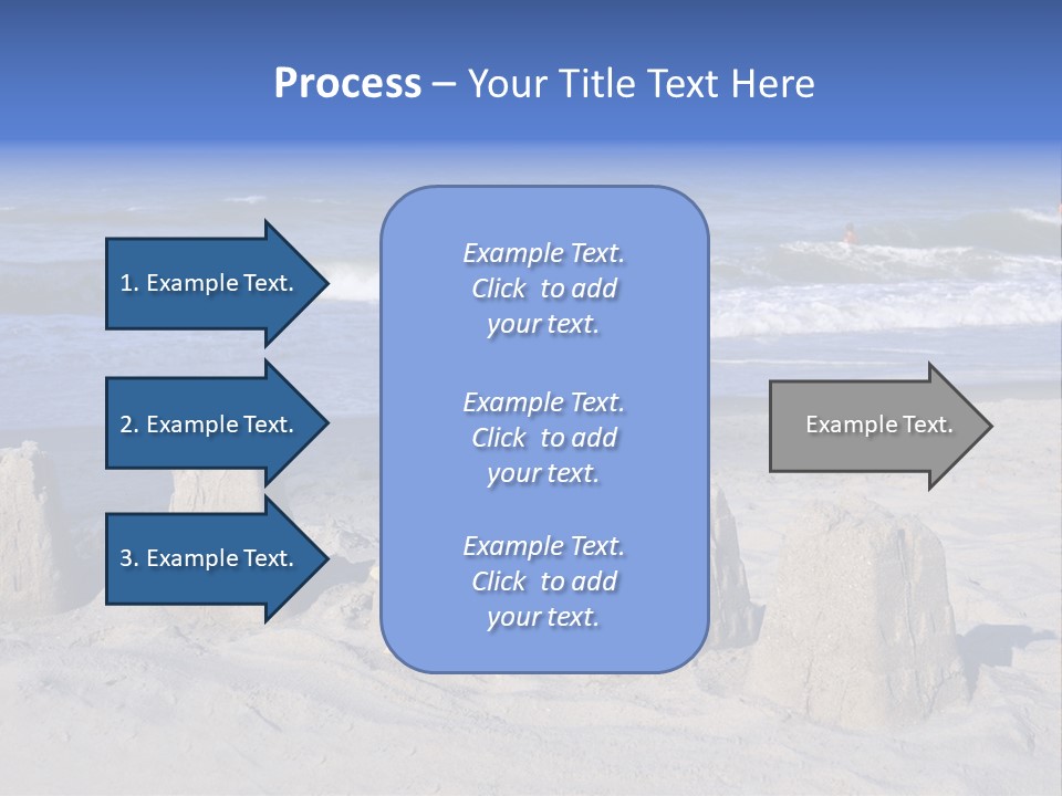 Tourism Resort Sunshine PowerPoint Template