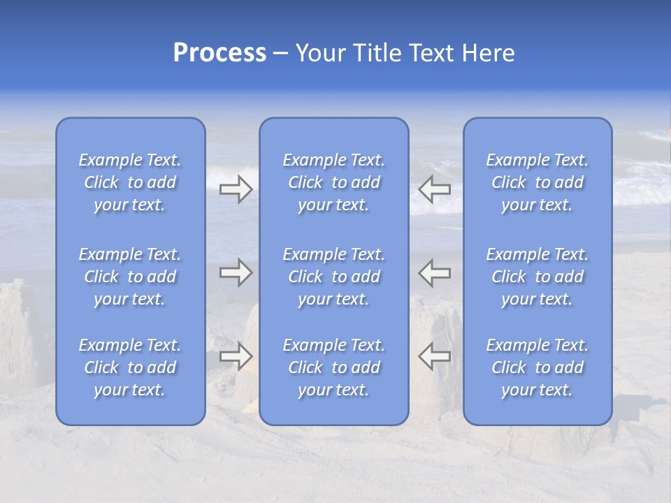 Tourism Resort Sunshine PowerPoint Template
