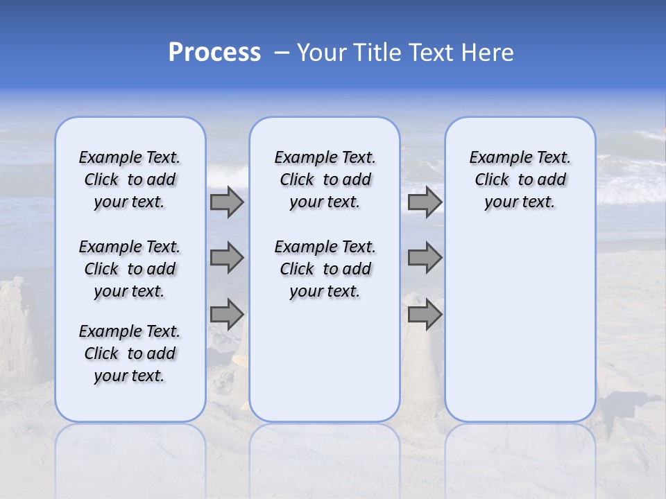 Tourism Resort Sunshine PowerPoint Template