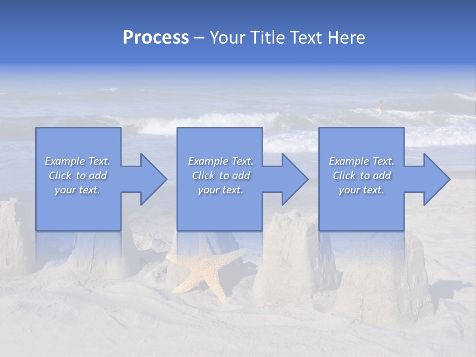 Tourism Resort Sunshine PowerPoint Template