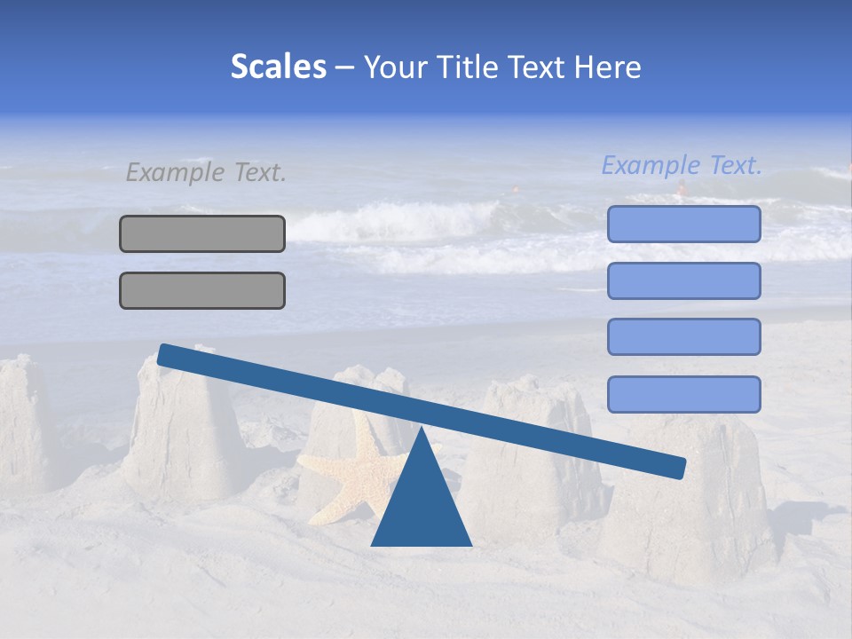 Tourism Resort Sunshine PowerPoint Template