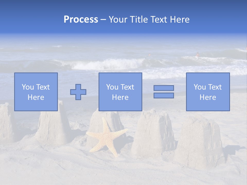 Tourism Resort Sunshine PowerPoint Template
