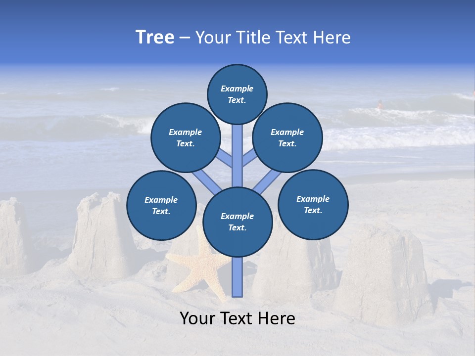 Tourism Resort Sunshine PowerPoint Template