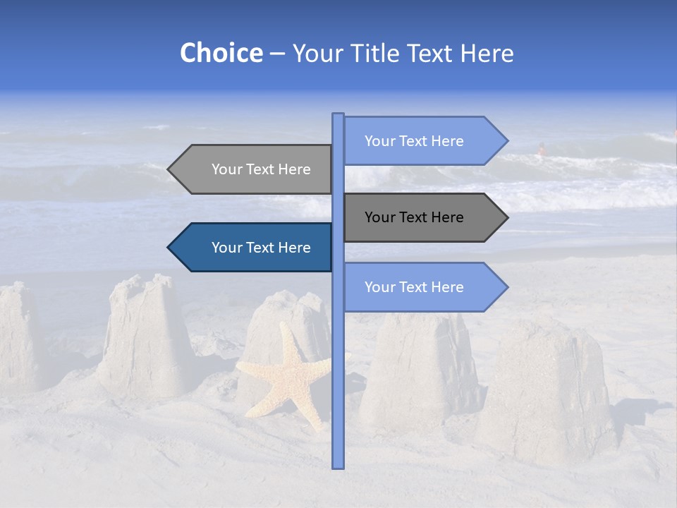Tourism Resort Sunshine PowerPoint Template