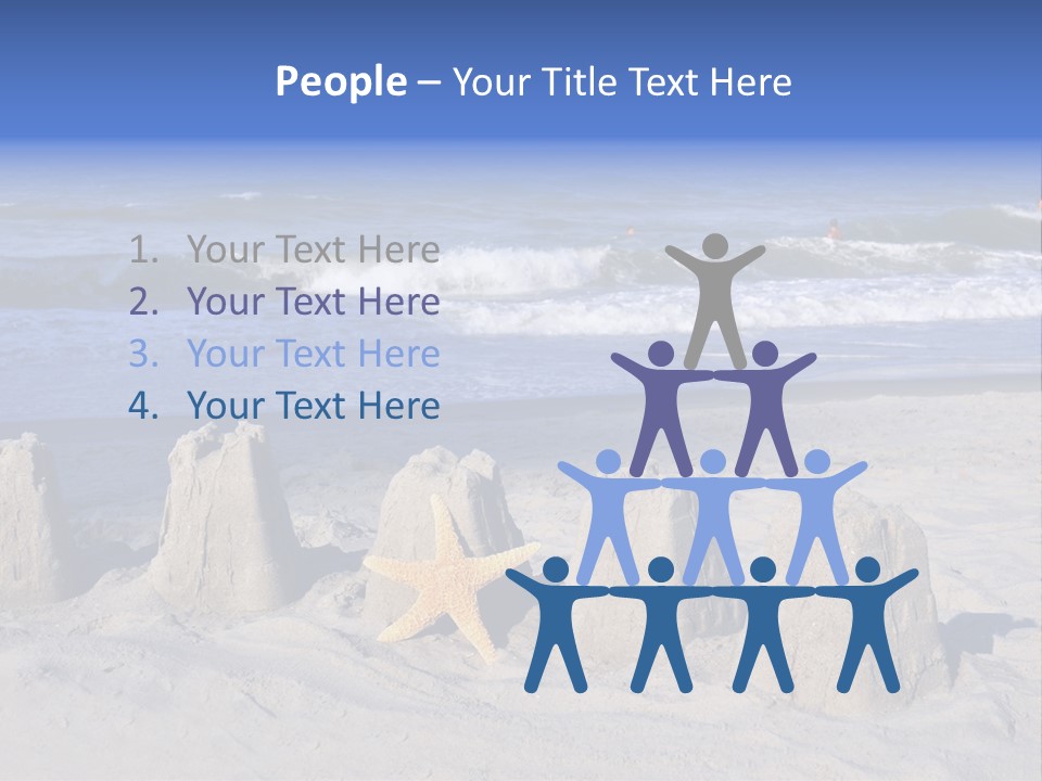 Tourism Resort Sunshine PowerPoint Template