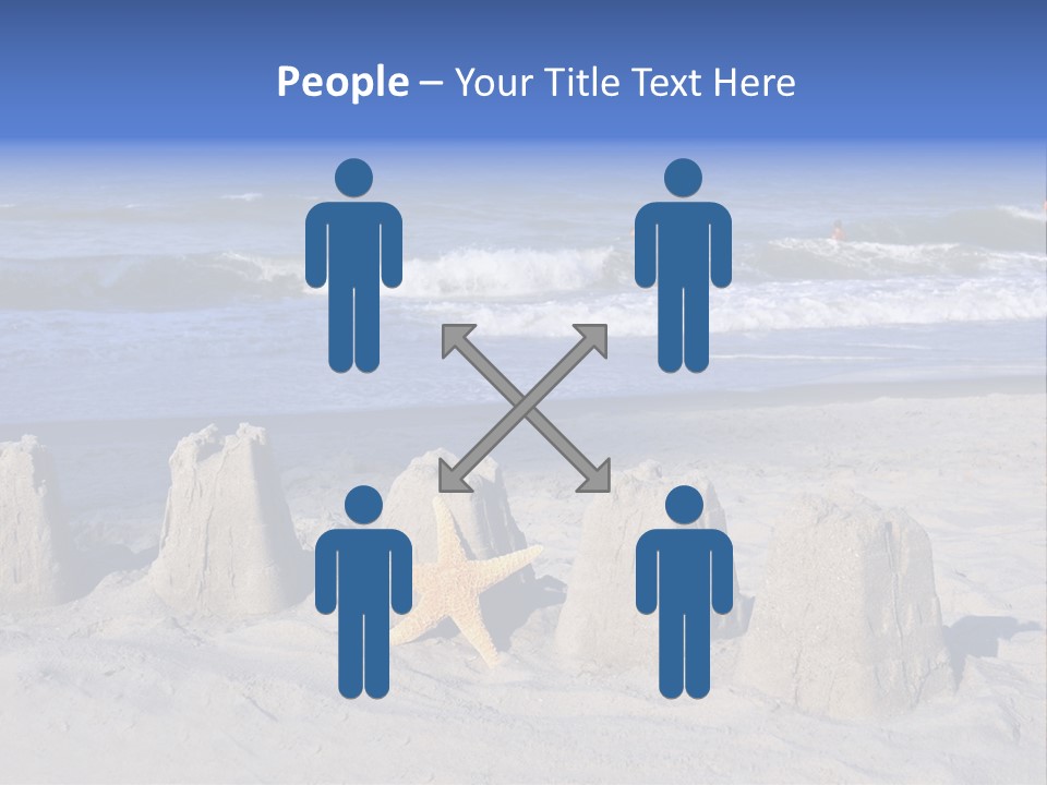 Tourism Resort Sunshine PowerPoint Template