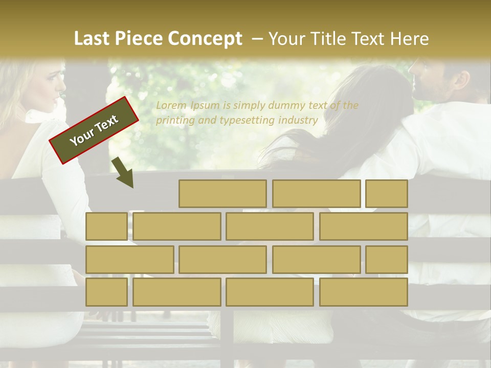 Adult Rejected Romance PowerPoint Template