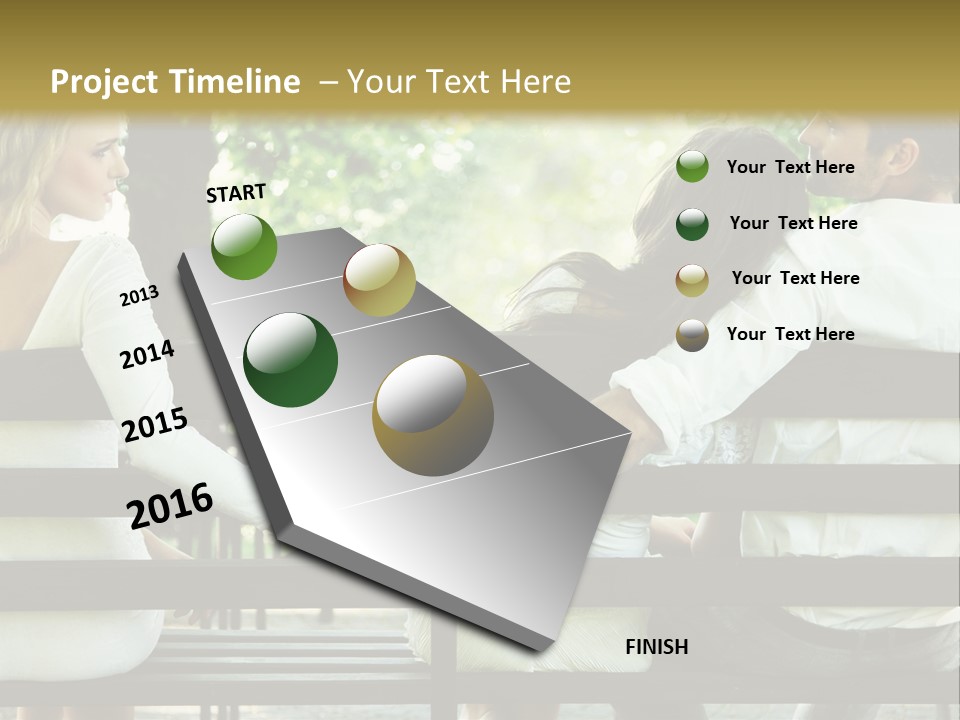 Adult Rejected Romance PowerPoint Template