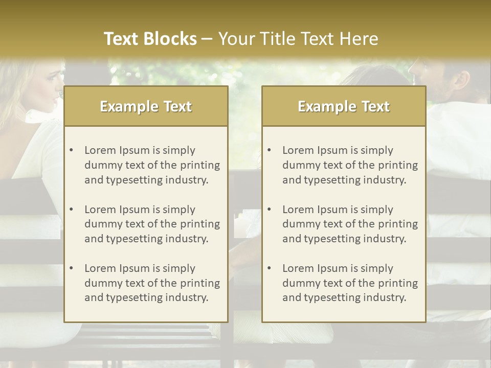Adult Rejected Romance PowerPoint Template
