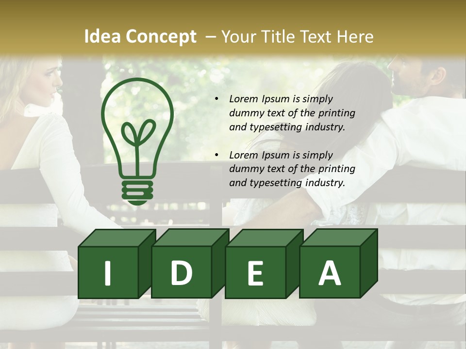 Adult Rejected Romance PowerPoint Template