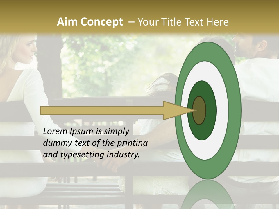 Adult Rejected Romance PowerPoint Template