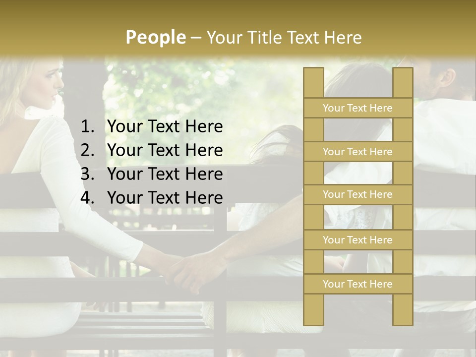 Adult Rejected Romance PowerPoint Template