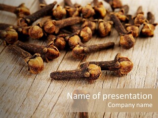 Aromatic Pile Nature PowerPoint Template