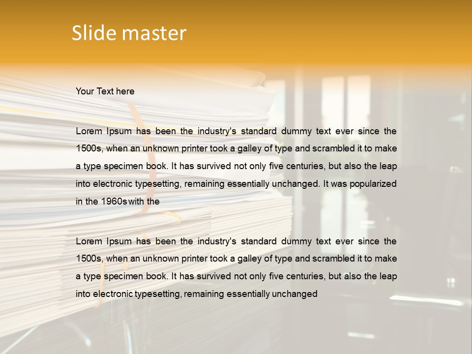 Manage Copy Workflow PowerPoint Template