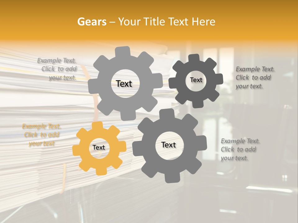Manage Copy Workflow PowerPoint Template
