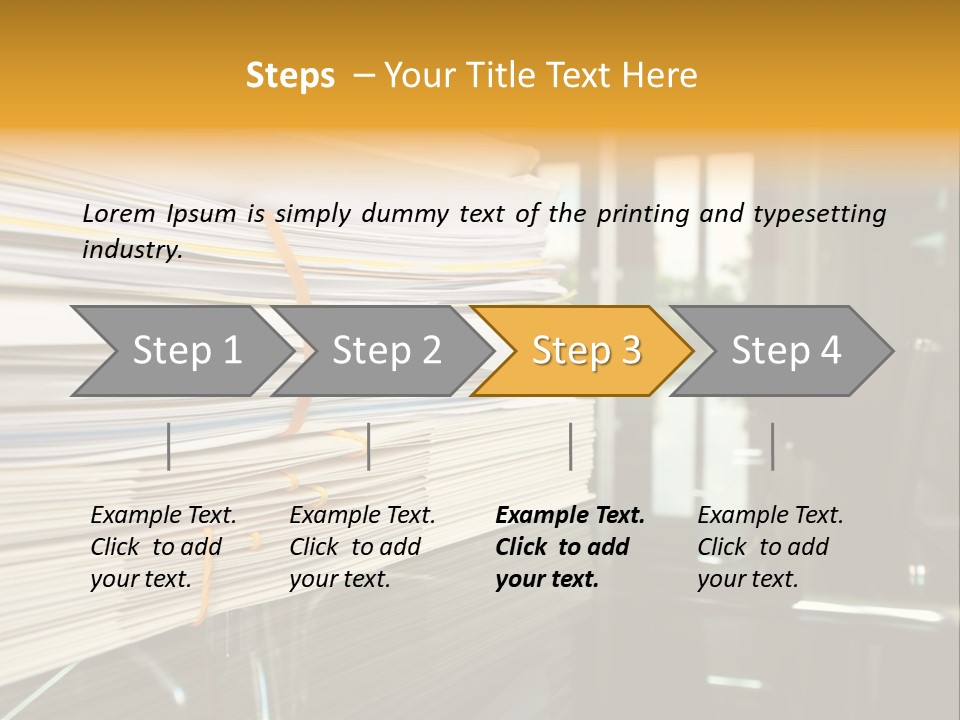 Manage Copy Workflow PowerPoint Template