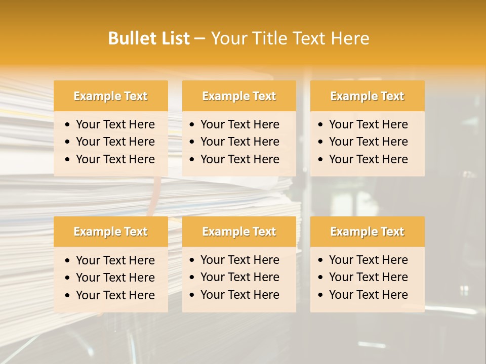 Manage Copy Workflow PowerPoint Template