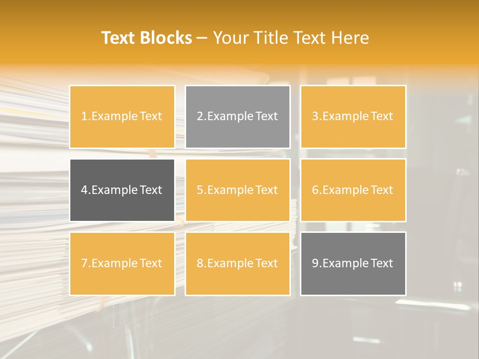 Manage Copy Workflow PowerPoint Template