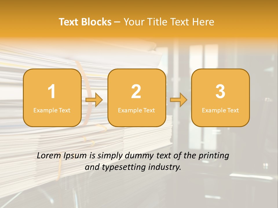 Manage Copy Workflow PowerPoint Template