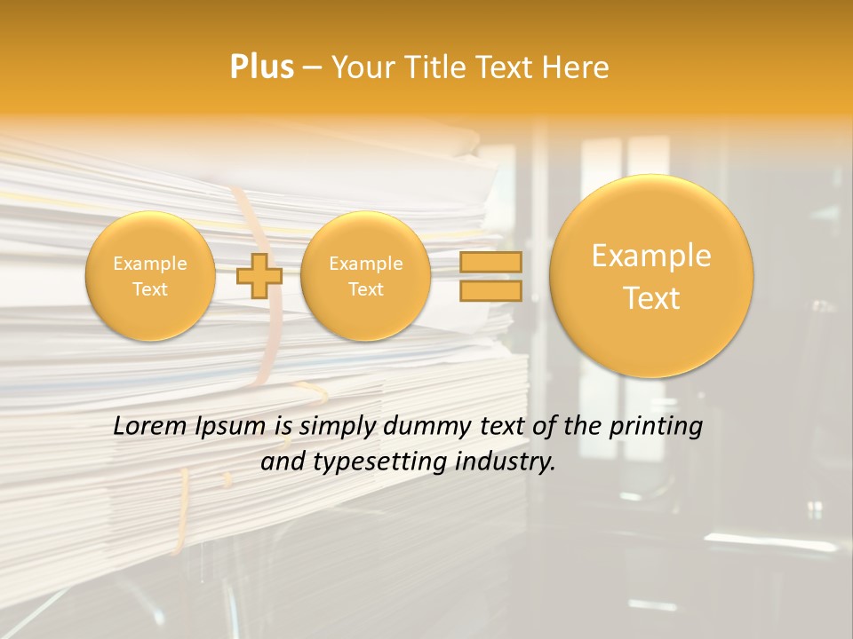 Manage Copy Workflow PowerPoint Template