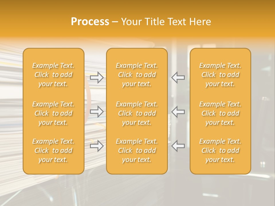 Manage Copy Workflow PowerPoint Template