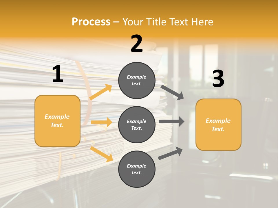 Manage Copy Workflow PowerPoint Template