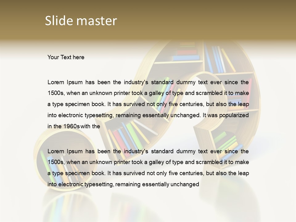 Read Education Knowledge PowerPoint Template