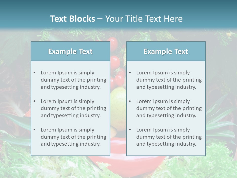 Pomegranate Healthy Natural PowerPoint Template