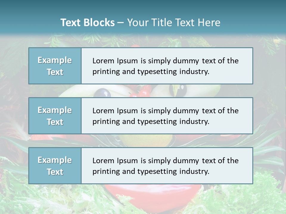 Pomegranate Healthy Natural PowerPoint Template