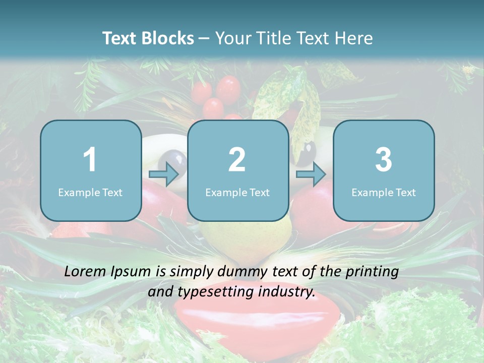 Pomegranate Healthy Natural PowerPoint Template