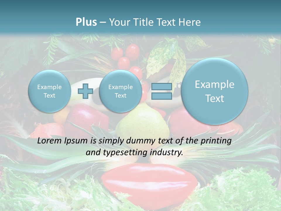 Pomegranate Healthy Natural PowerPoint Template