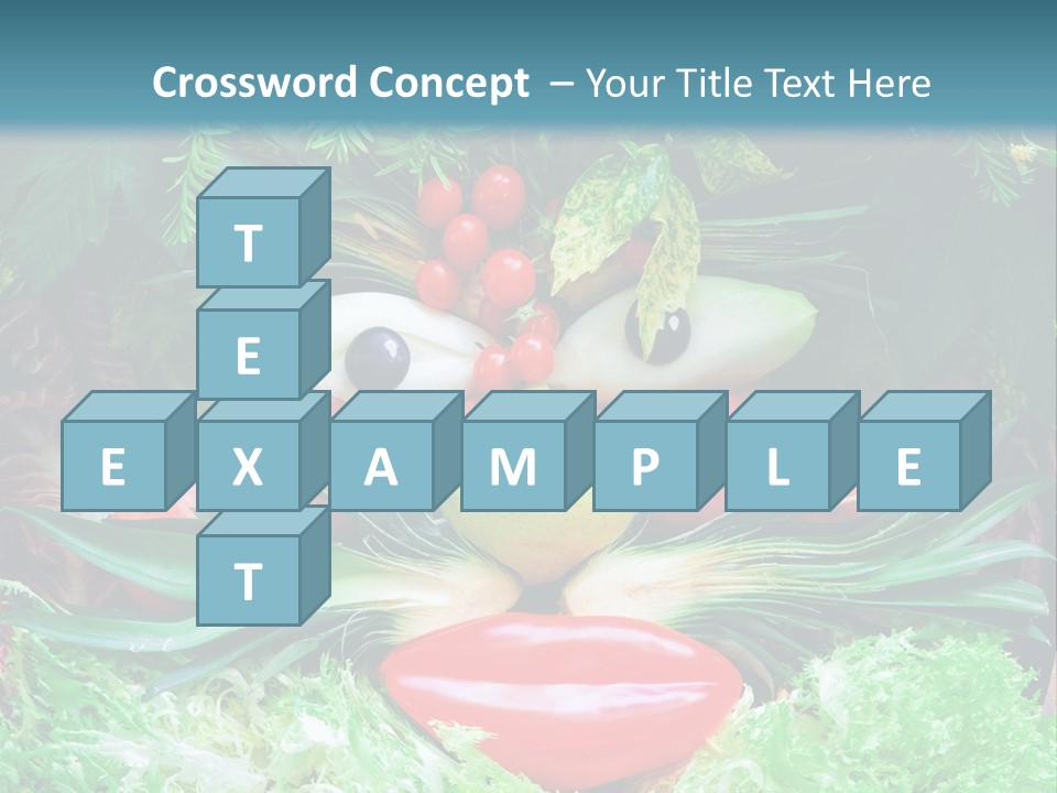 Pomegranate Healthy Natural PowerPoint Template