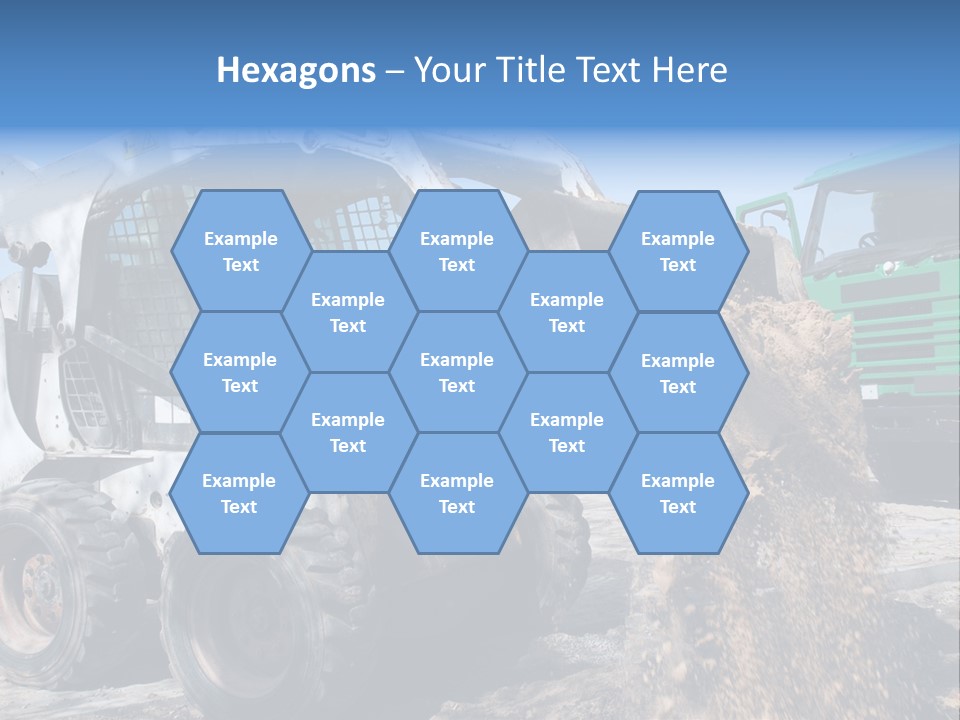 Bobcat Loader Construction PowerPoint Template