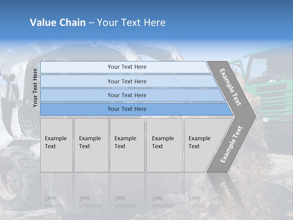 Bobcat Loader Construction PowerPoint Template